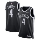 Brooklyn Nets #4 Drake Powell Statement Edition  Black