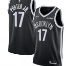 Brooklyn Nets #17 Michael Porter Jr Icon Edition Basketball  Black