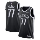 Brooklyn Nets #77 Ben Saraf Statement Edition  Black