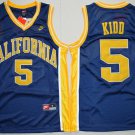 California Golden Bears #5 Jason Kidd Navy Blue College Basketball Swingman