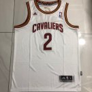 Cavaliers #2 Kyrie Irving White Basketball AU  Throwback