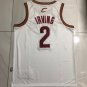 Cavaliers #2 Kyrie Irving White Basketball AU  Throwback