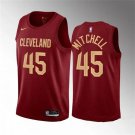 Cavaliers #45 Donovan Mitchell Icon Edition  Red