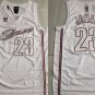 Cavaliers LeBron James Retro Basketball Stitched  White AU