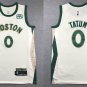 Celtics #0 Jayson Tatum Basketball  White 2024 City Edition