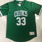 Celtics #33 Larry Bird MITCHELL & NESS Basketball Short Sleeve Green