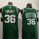 Celtics #36 Marcus Smart City Basketball  green