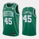 Celtics #45 Romeo Langford City  green
