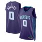 Charlotte Hornets #0 Miles Bridges 2023-24 Purple Statement Edition Swingman