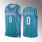 Charlotte Hornets #0 Miles Bridges Teal 2024 Classic Edition Basketball