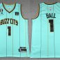 Charlotte Hornets #1 LaMelo Ball City  Green Buzz City