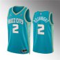 Charlotte Hornets #2 James Bouknight Teal 202324 City Edition Stitched