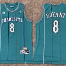 Charlotte Hornets #8 Kobe Bryant Basketball  Teal Stripe