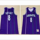Charlotte Hornets #8 Kobe Bryant Stitched  Purple