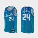 Charlotte Hornets #24 Mason Plumlee city  teal