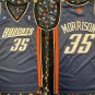 Charlotte Hornets #35 Adam Morrison Navy Stitched Basketball