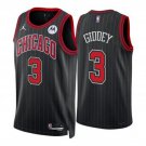 Chicago Bulls #3 Josh Giddey Black Statement Edition Basketball