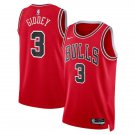 Chicago Bulls #3 Josh Giddey Red Icon Edition Basketball