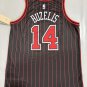 Chicago Bulls #14 Matas Buzelis Statement Edition Stripe  Red