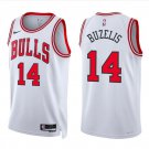 Chicago Bulls #14 Matas Buzelis White 2024 Draft Association Edition Stitched