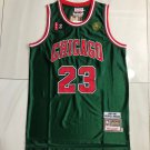 Chicago Bulls #23 Michael Jordan Basketball  Green Embroidery