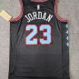 Chicago Bulls #23 Michael Jordan City Basketbsall  Black