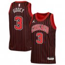 Chicago Bulls Jordan Brand #3 Josh Giddey Statement Edition  Black