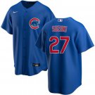 Chicago Cubs #27 Seiya Suzuki Blue Cool Baseball