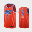 Chris Paul Oklahoma City Thunder #3 Statement  Orange