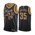 Christian Koloko Toronto Raptors NBA Draft  Black City Edition Stitched