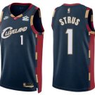 Cleveland Cavaliers #1 Max Strus Navy Classic Edition Swingman