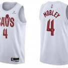 Cleveland Cavaliers #4 Evan Mobley White Association Edition Swingman