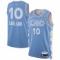 Cleveland Cavaliers #10 Darius Garland Light Blue 2024 25 City Edition Stitched