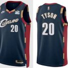 Cleveland Cavaliers #20 Jaylon Tyson Navy Classic Edition Swingman
