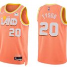 Cleveland Cavaliers #20 Jaylon Tyson Orange 2025-26 City Edition Swingman