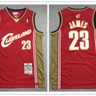 Cleveland Cavaliers #23 LeBron James  Orange Thrback