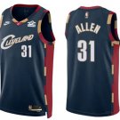 Cleveland Cavaliers #31 Jarrett Allen Navy Classic Edition Swingman