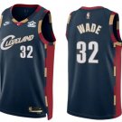 Cleveland Cavaliers #32 Dean Wade Navy Classic Edition Swingman