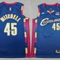 Cleveland Cavaliers #45 Donovan Mitchell Navy Classic Edition Swingman