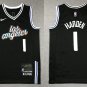Clippers #1 James Harden City Stitched  Navy Blue 2024