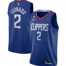 Clippers #2 Kawhi Leonard Blue  Icon Swingman 2023
