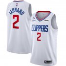 Clippers #2 Kawhi Leonard White Icon Swingman  2023