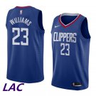 Clippers 23 Louis Williams Icon Swingman Basketball  Blue