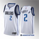 Dallas Mavericks #2 Dereck Lively II White 2023 Draft Association Edition