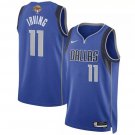 Dallas Mavericks #11 Kyrie Irving Blue 2024 Finals Icon Edition Basketball