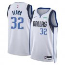 Dallas Mavericks #32 Cooper Flagg White Draft Association Edition Stitched