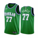 Dallas Mavericks #77 Luka Doncic Classic Throwback Basketball  Green