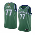 Dallas Mavericks #77 Luka Doncic Green 2024 Finals Classic Edition