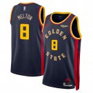 De'Anthony Melton Golden State Warriors 2024-25 City Edition  Navy