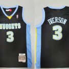 Denver Nuggets #3 Allen Iverson Basketball  Black